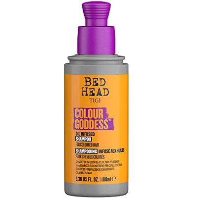 TIGI Bed Head Colour Goddess Shampooing Pour Cheveux Colorés Format Voyage 100 Ml TIGI Bed Head Colour Goddess Shampooing Pour Cheveux Colorés Format Voyage 100 Ml