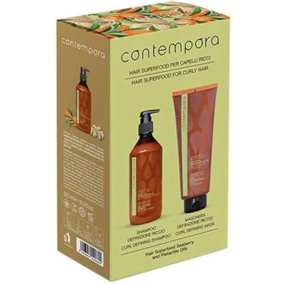 Contempora Kit Définition Hérisson 500+350 ml kit disciplinant élastique cheveux bouclés ondulés Contempora Kit Définition Hérisson 500+350 ml kit disciplinant élastique cheveux bouclés ondulés