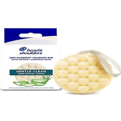 Head & Shoulders Barre de shampooing solide anti-pelliculaire, nettoyage doux, à l'aloe vera, 70 g Head & Shoulders Barre de shampooing solide anti-pelliculaire, nettoyage doux, à l'aloe vera, 70 g