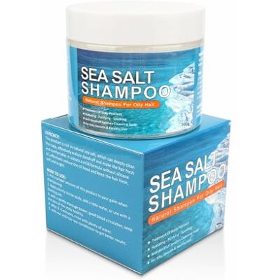 SOLOTREE Sea Salt Shampooing anti-pelliculaire pour cuir chevelu qui démange – Traitement des cheveux, 240 ml SOLOTREE Sea Salt Shampooing anti-pelliculaire pour cuir chevelu qui démange – Traitement des cheveux, 240 ml