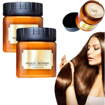 Icoyea Glamour & Glow Traitement élixir capillaire, masque capillaire à la kératine pure, masque capillaire de traitement magique, soin des cheveux sans chauffage, traitement pur des cheveux (2 pièces) Icoyea Glamour & Glow Traitement élixir capillaire, masque capillaire à la kératine pure, masque capillaire de traitement magique, soin des cheveux sans chauffage, traitement pur des cheveux (2 pièces)