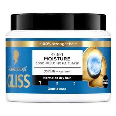 Schwarzkopf Gliss Aqua Revive Masque hydratant 4 en 1 pour cheveux secs Soin doux 400 ml Schwarzkopf Gliss Aqua Revive Masque hydratant 4 en 1 pour cheveux secs Soin doux 400 ml