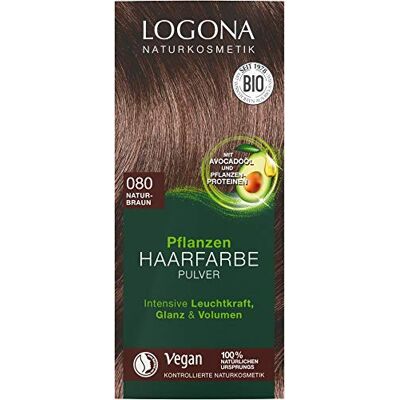 LOGONA Naturkosmetik Logona Coloration végétale Marron naturel 100 g LOGONA Naturkosmetik Logona Coloration végétale Marron naturel 100 g