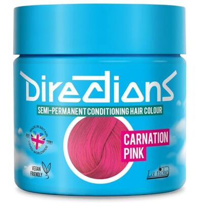 Directions color semi permanent carnation pink Directions color semi permanent carnation pink