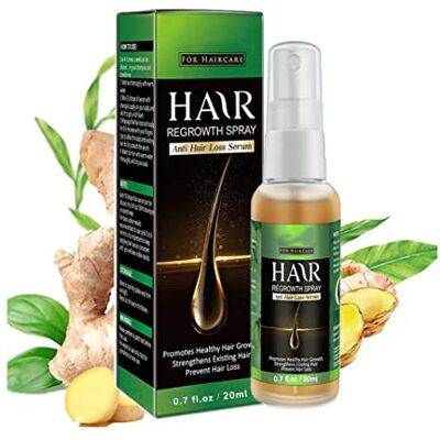 HADAVAKA Sérum De Croissance Des Cheveux Au Gingembre, Spray De Repousse Des Cheveux, Sérum Capillaire, Huiles Essentielles Liquides Pour Le Conditionnement Des Cheveux, Pour Les Soins Capillaires (1 pc) HADAVAKA Sérum De Croissance Des Cheveux Au Gingembre, Spray De Repousse Des Cheveux, Sérum Capillaire, Huiles Essentielles Liquides Pour Le Conditionnement Des Cheveux, Pour Les Soins Capillaires (1 pc)
