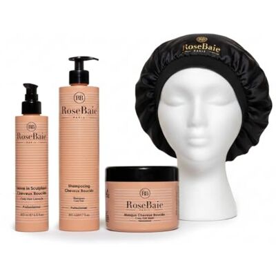 ROSE BAIE ROSEBAIE Routine Cheveux Bouclés BONNET SOIE OFFERT Avocat et Kératine Hydrate Définit les Boucles Nourrit sans Alourdir Shampoing 500ml Masque 500ml Crème Définition Boucles 200ml ROSE BAIE ROSEBAIE Routine Cheveux Bouclés BONNET SOIE OFFERT Avocat et Kératine Hydrate Définit les Boucles Nourrit sans Alourdir Shampoing 500ml Masque 500ml Crème Définition Boucles 200ml