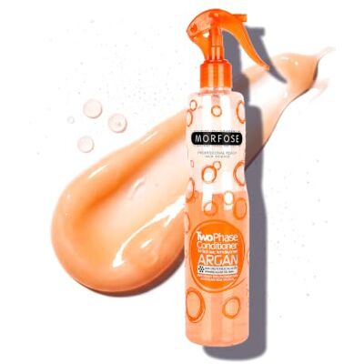 MORFOSE Argan Après-shampoing biphasé 400 ml, protection contre la chaleur des cheveux, après-shampoing formel sans rinçage pour démêler, enlever la brillance et les pointes fourchues, humidité pour MORFOSE Argan Après-shampoing biphasé 400 ml, protection contre la chaleur des cheveux, après-shampoing formel sans rinçage pour démêler, enlever la brillance et les pointes fourchues, humidité pour