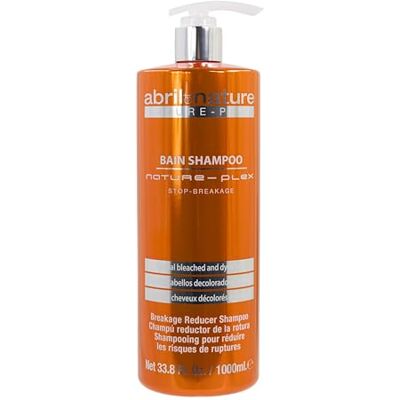 abril et nature Nature Plex, STOP Cassure Shampooing Préventif, Protecteur et Réparateur Pour Cheveux Très Traités ou Abîmés Traitement Professionnel Anti-Cassure 1000 ml abril et nature Nature Plex, STOP Cassure Shampooing Préventif, Protecteur et Réparateur Pour Cheveux Très Traités ou Abîmés Traitement Professionnel Anti-Cassure 1000 ml