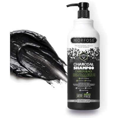MORFOSE Shampooing capillaire 1000 ml, protection de la couleur, shampooing hydratant et nourrissant pour cheveux colorés et méchés, douceur soyeuse et peignage facile (anthracite) MORFOSE Shampooing capillaire 1000 ml, protection de la couleur, shampooing hydratant et nourrissant pour cheveux colorés et méchés, douceur soyeuse et peignage facile (anthracite)