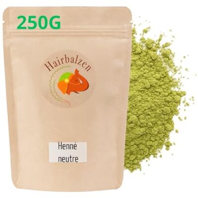 HAIRBALZEN Henné neutre 250g (cassia obovata) poudre de soin ayurvédique naturel non colorant, masque fortifiant chevux, anti poux HAIRBALZEN Henné neutre 250g (cassia obovata) poudre de soin ayurvédique naturel non colorant, masque fortifiant chevux, anti poux