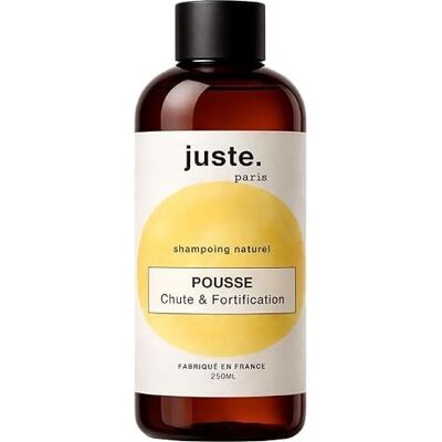 JUSTE PARIS Lot de 3 Cure cheveux anti chute et pousse Stimule la croissance et renforce le cuir chevelu Prévient la pertes– Contient du zinc, biotine, magnésium, cystine, MSM (Shampoing fortifiant 250 ml) JUSTE PARIS Lot de 3 Cure cheveux anti chute et pousse Stimule la croissance et renforce le cuir chevelu Prévient la pertes– Contient du zinc, biotine, magnésium, cystine, MSM (Shampoing fortifiant 250 ml)