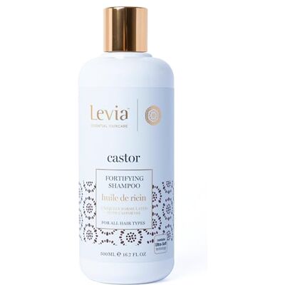 LEVIA Shampooing fortifiant à l'huile de ricin Renforce et stimule la croissance des cheveux Combat la casse des cheveux Favorise la croissance des cheveux Pour tous les types de cheveux LEVIA Shampooing fortifiant à l'huile de ricin Renforce et stimule la croissance des cheveux Combat la casse des cheveux Favorise la croissance des cheveux Pour tous les types de cheveux