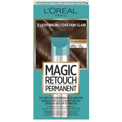 L'ORÉAL L’Oréal Paris Magic Retouch Permanent Châtain Clair 5 Coloration Permanente L'ORÉAL L’Oréal Paris Magic Retouch Permanent Châtain Clair 5 Coloration Permanente