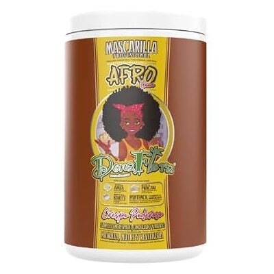 Dona Flora Masque capillaire Afro Boom 1000 ml Pour cheveux crépus et bouclés Soin en profondeur et contrôle des frisottis Définition et hydratation Sans sulfates ni parabènes Formule Dona Flora Masque capillaire Afro Boom 1000 ml Pour cheveux crépus et bouclés Soin en profondeur et contrôle des frisottis Définition et hydratation Sans sulfates ni parabènes Formule