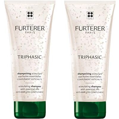 Rene Furterer Triphasic Stimulating Shampoo 2 x 200 ml Rene Furterer Triphasic Stimulating Shampoo 2 x 200 ml
