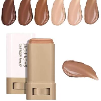 Mciluyaiio Skween Serum Boosted Hydration, Baume de Beauté Colorant pour la peau, Sérum Hydratant Solide avec Couleur Contour, Bâton de Teint pour Femmes (06#) Mciluyaiio Skween Serum Boosted Hydration, Baume de Beauté Colorant pour la peau, Sérum Hydratant Solide avec Couleur Contour, Bâton de Teint pour Femmes (06#)