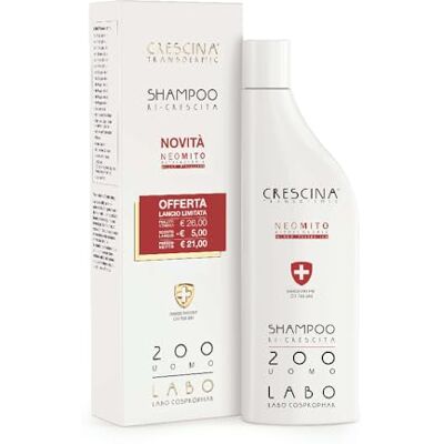 CRESCINA Transdermic NEO Mito Shampooing Re-Croissance Cheveux 200 Homme 150 ml CRESCINA Transdermic NEO Mito Shampooing Re-Croissance Cheveux 200 Homme 150 ml