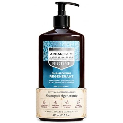 Arganicare Après-shampoing fortifiant cheveux secs Biotine 400ML Arganicare Après-shampoing fortifiant cheveux secs Biotine 400ML