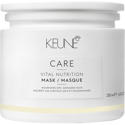 Keune Care Line Vital Nutrition Masque Cheveux, 200 Ml (Lot De 1) Keune Care Line Vital Nutrition Masque Cheveux, 200 Ml (Lot De 1)
