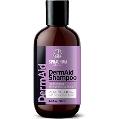 Sphagnum Botanicals Shampoing Dermatite Séborrhéique Boue Naturelle de Tourbe pour Traitement Démangeaisons, Sèches et squameux Aide contre les pellicules, le psoriasis et l'eczéma 250ml Sphagnum Botanicals Shampoing Dermatite Séborrhéique Boue Naturelle de Tourbe pour Traitement Démangeaisons, Sèches et squameux Aide contre les pellicules, le psoriasis et l'eczéma 250ml