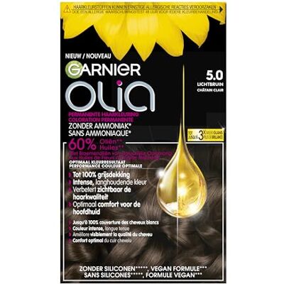 Garnier Olia Kastanje Middenbruin 4.15 Permanente Haarkleuring Zonder Ammoniak Garnier Olia Kastanje Middenbruin 4.15 Permanente Haarkleuring Zonder Ammoniak