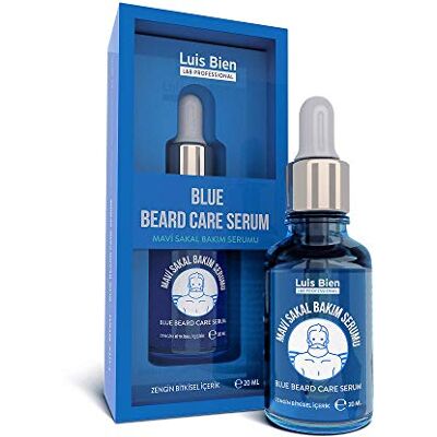 Coradoma Luis Bien Blue Beard Care Oil Sérum à barbe Blue Beard Care Oil Huile Mavi Su Sérum pour la croissance de la barbe Coradoma Luis Bien Blue Beard Care Oil Sérum à barbe Blue Beard Care Oil Huile Mavi Su Sérum pour la croissance de la barbe