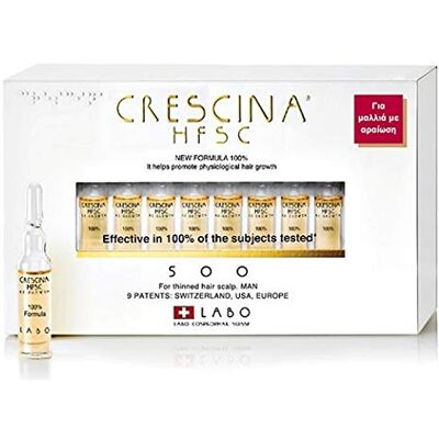 CRESCINA HFSC Traitement pour la croissance des cheveux et du cuir chevelu Pour homme 20 ampoules CRESCINA HFSC Traitement pour la croissance des cheveux et du cuir chevelu Pour homme 20 ampoules