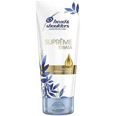Head & Shoulders Baume antipelliculaire Suprême Hydrate, avec huiles d'argan et de noix de coco, pour la peau et les cheveux, 220 ml Head & Shoulders Baume antipelliculaire Suprême Hydrate, avec huiles d'argan et de noix de coco, pour la peau et les cheveux, 220 ml