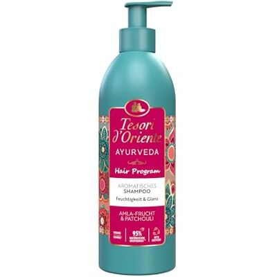 Tesori d'Oriente Hair Program Shampooing Ayurveda 250 ml Shampooing aromatique Fruit d'Amla et Patchouli Hydratation et brillance pour cheveux secs Rituel bien-être pour le corps et les sens Tesori d'Oriente Hair Program Shampooing Ayurveda 250 ml Shampooing aromatique Fruit d'Amla et Patchouli Hydratation et brillance pour cheveux secs Rituel bien-être pour le corps et les sens