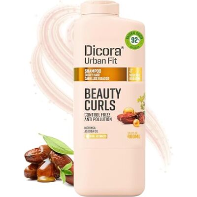 Dicora - Urban Fit Beauty Curls - 400 ml - huile de jojoba - Shampoo Dicora - Urban Fit Beauty Curls - 400 ml - huile de jojoba - Shampoo