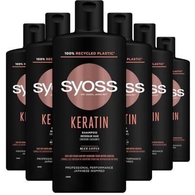 Syoss Shampooing à la kératine 6 x 440 ml Syoss Shampooing à la kératine 6 x 440 ml