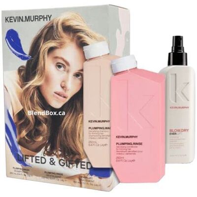 KEVIN.MURPHY KEVIN MURPHY LIFTED & GIFTED trio kit cheveux contient plumping wash shampooing 250ml rinse 250ml ever lift 150ml KEVIN.MURPHY KEVIN MURPHY LIFTED & GIFTED trio kit cheveux contient plumping wash shampooing 250ml rinse 250ml ever lift 150ml