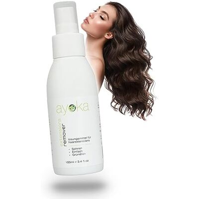 HERMOSISIMO Dissolvant Extra Fort en Spray pour Extensions de Cheveux à la Kératine et Rubans Tape Extensions- 100 ml HERMOSISIMO Dissolvant Extra Fort en Spray pour Extensions de Cheveux à la Kératine et Rubans Tape Extensions- 100 ml