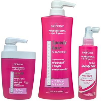 BIOPOINT Professional Kit cheveux Speedy Hair Shampooing + masque + spray croissance plus rapide BIOPOINT Professional Kit cheveux Speedy Hair Shampooing + masque + spray croissance plus rapide