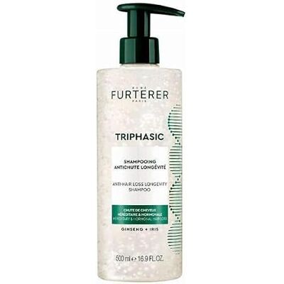 Rene Furterer René Furterer Triphasic Shampooing anti-chute aux huiles essentielles stimulantes 500 ml Rene Furterer René Furterer Triphasic Shampooing anti-chute aux huiles essentielles stimulantes 500 ml