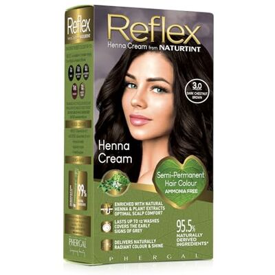 Naturtint Reflex 3.0 Châtain Foncé Semi Permanent Naturtint Reflex 3.0 Châtain Foncé Semi Permanent