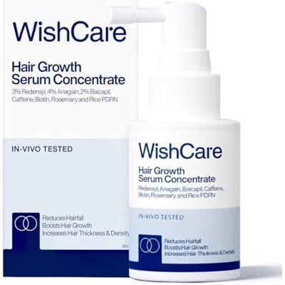 WishCare Sérum de croissance des cheveux avec romarin, redensyl, anagain, baïcapil, caféine, biotine WishCare Sérum de croissance des cheveux avec romarin, redensyl, anagain, baïcapil, caféine, biotine