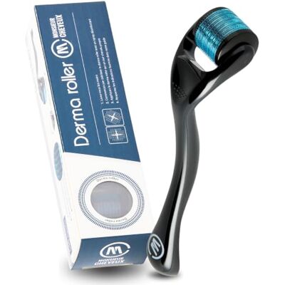 Monsieur Cheveux Dermaroller Cheveux & Barbe 0,5 mm 540 Aiguilles en Acier Chirurgical Roller Microneedling Cuir Chevelu, Repousse, Rouleau Barbe Homme Soin Densité Capillaire Monsieur Cheveux Dermaroller Cheveux & Barbe 0,5 mm 540 Aiguilles en Acier Chirurgical Roller Microneedling Cuir Chevelu, Repousse, Rouleau Barbe Homme Soin Densité Capillaire