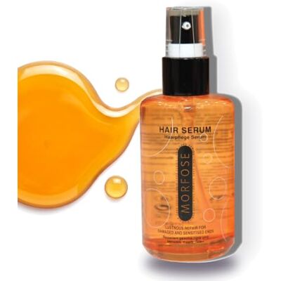 MORFOSE Sérum capillaire 75 ml, traitement à l'huile pour cheveux secs et abîmés Anti-frisottis, protection contre la chaleur et hydratant sans rinçage MORFOSE Sérum capillaire 75 ml, traitement à l'huile pour cheveux secs et abîmés Anti-frisottis, protection contre la chaleur et hydratant sans rinçage
