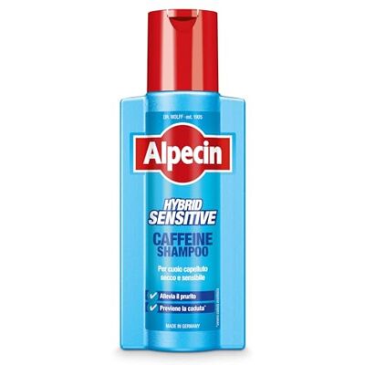 Alpecin Shampooing à la caféine hybride 1 x 250 ml Convient pour le cuir chevelu sensible ou qui démange, est le shampooing à la caféine qui prévient la chute des cheveux. Alpecin Shampooing à la caféine hybride 1 x 250 ml Convient pour le cuir chevelu sensible ou qui démange, est le shampooing à la caféine qui prévient la chute des cheveux.