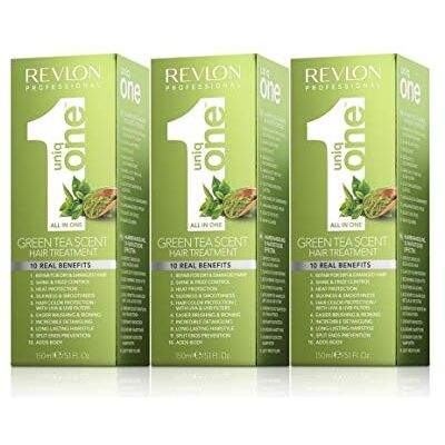 REVLON Uniq One Traitement Te Vert 150 ml x 3 unités REVLON Uniq One Traitement Te Vert 150 ml x 3 unités