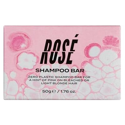 Bleach London Rosé Shampooing Solide Tonifiant, Formule Déposant de Couleur Rose Douce pour Cheveux Décolorés, Nettoie et Aide à Obtenir ou Maintenir une Couleur Rose Bébé avec Beurre de Karité 50g Bleach London Rosé Shampooing Solide Tonifiant, Formule Déposant de Couleur Rose Douce pour Cheveux Décolorés, Nettoie et Aide à Obtenir ou Maintenir une Couleur Rose Bébé avec Beurre de Karité 50g