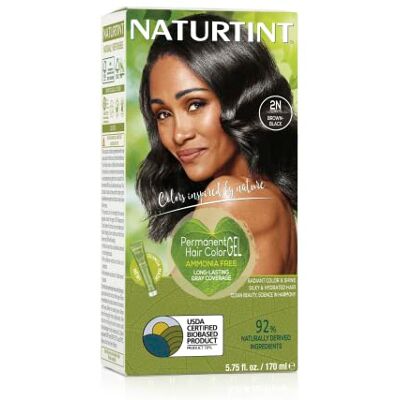 Naturtint Coloration permanente (0,2 l/170 ml, 2 N Brown-black) Naturtint Coloration permanente (0,2 l/170 ml, 2 N Brown-black)