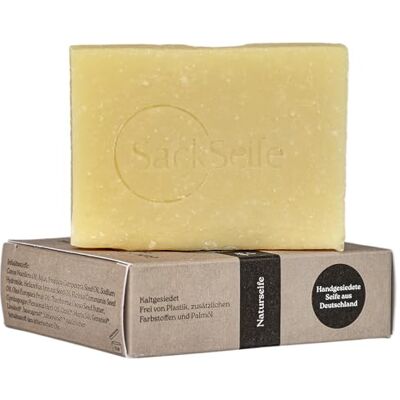 SackSeife Shampooing solide à base d'huile de coco et à froid Savon naturel et végétalien SackSeife Shampooing solide à base d'huile de coco et à froid Savon naturel et végétalien