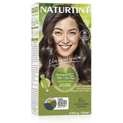 Naturtint Hair Color-5N/Light Chestnut Brown 4.5 oz Liquid by Naturtint Hair Color-5N/Light Chestnut Brown 4.5 oz Liquid by
