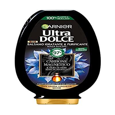 Garnier - Ultra Dolce Carbone Magnétique Purifiant - 250 ml - Après‑Shampooing Garnier - Ultra Dolce Carbone Magnétique Purifiant - 250 ml - Après‑Shampooing