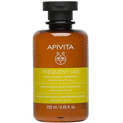 Apivita Shampooing doux utilisation quotidienne camomille & miel Apivita Shampooing doux utilisation quotidienne camomille & miel