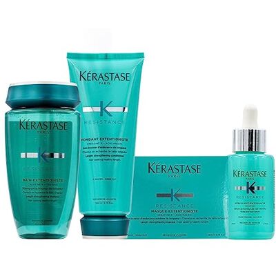 KÉRASTASE Resistance Bain Extentioniste 250 ml Fondant Extentioniste 200 ml Masque Extentioniste 20 KÉRASTASE Resistance Bain Extentioniste 250 ml Fondant Extentioniste 200 ml Masque Extentioniste 20