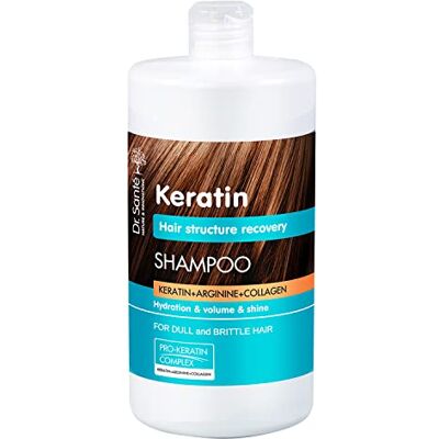 Dr. Santé Shampooing kératine + arginine + collagène 1000 ml Dr. Santé Shampooing kératine + arginine + collagène 1000 ml