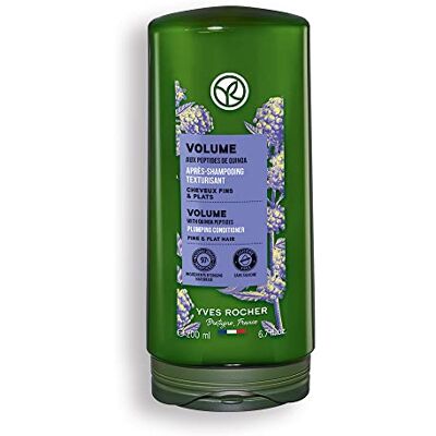 Yves Rocher Soin des plantes Après-shampoing volume Volume instantané 92 % de satisfaction. Yves Rocher Soin des plantes Après-shampoing volume Volume instantané 92 % de satisfaction.